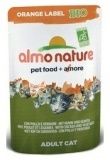 Паучи для кошек Almo Nature Orange Label Bio Cat Chicken&Vegetables 0,07 кг.