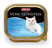 Консервы для кошек Animonda VOM FEINSTEN for castrated cats кон. с индейкой и форелью 0,1 кг.